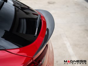 Alfa Romeo Stelvio Rear Spoiler - Carbon Fiber - Mid Spoiler Alfa Romeo Stelvio Rear Spoiler - Carbon Fiber - Mid Spoiler